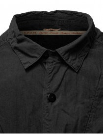 Kapital camicia anorak nera a maniche lunghe camicie uomo acquista online