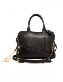 Cornelian Taurus little shoulder bag in black leather CO21SSMM040 BLACK