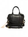 Cornelian Taurus little shoulder bag in black leather buy online CO21SSMM040 BLACK