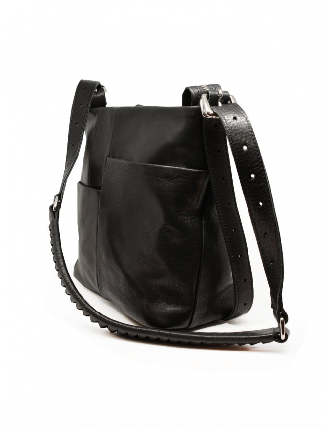 Claudia Canova - Borsa a tracolla nera strutturata con manico superiore | ASOS