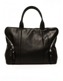 Cornelian Taurus black leather tote bag CO20FWMB010 BLACK order online