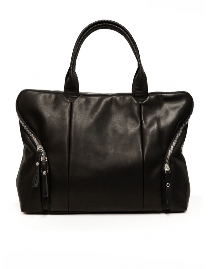 Cornelian Taurus black leather tote bag CO20FWMB010 BLACK