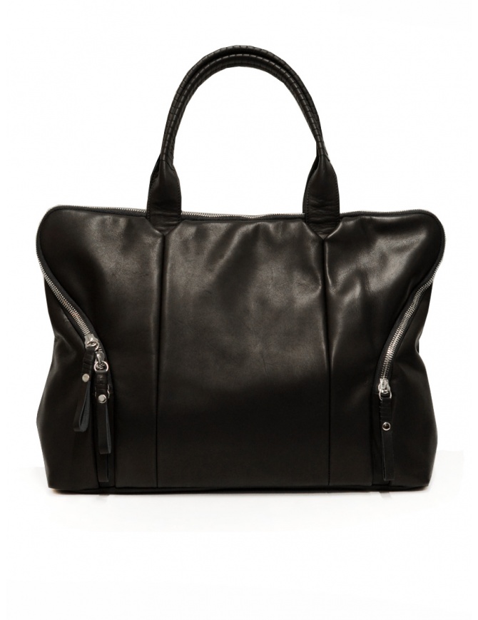 Cornelian Taurus black leather tote bag CO20FWMB010 BLACK bags online shopping