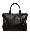 Cornelian Taurus black leather tote bag buy online CO20FWMB010 BLACK
