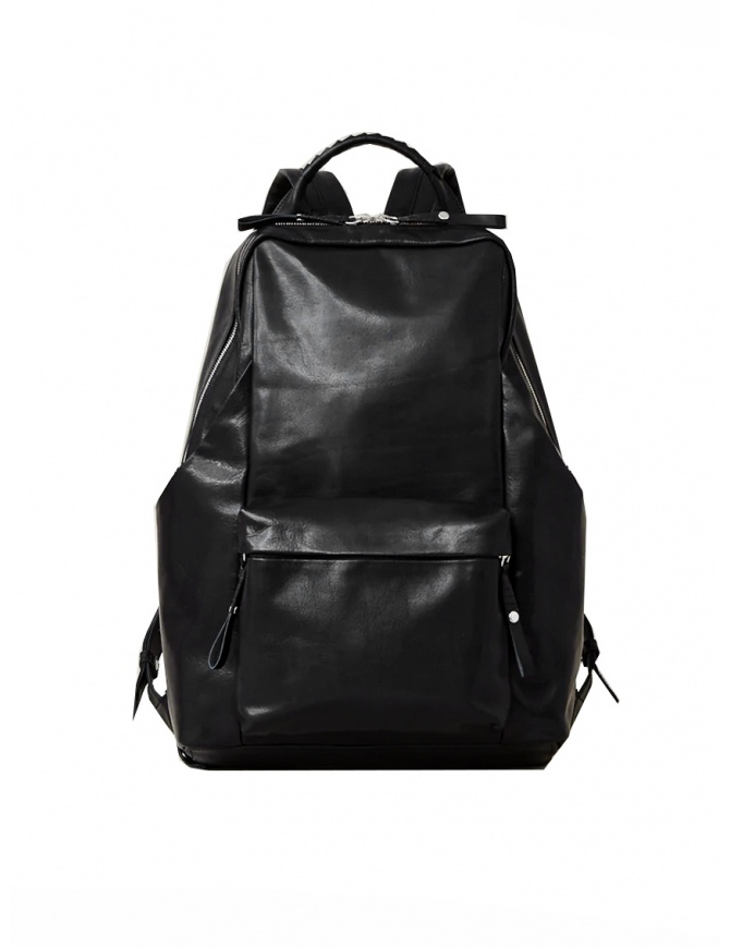 Cornelian Taurus backpack in black leather COFWTRP010 BLACK bags online shopping
