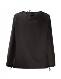 Monobi black blouse in cotton buy online