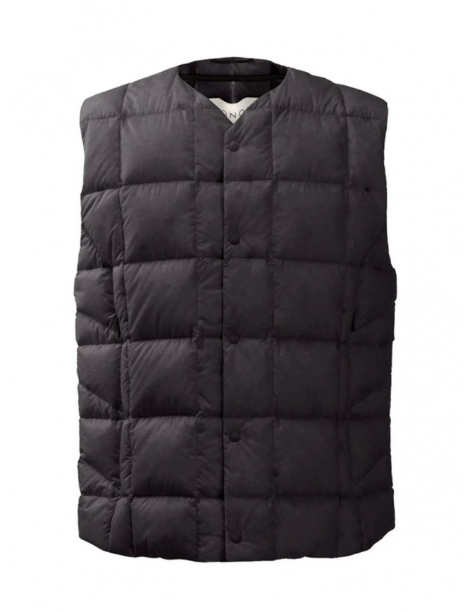 Monobi light padded gilet 11706220 F 31690 PIRATE BLACK mens vests online shopping
