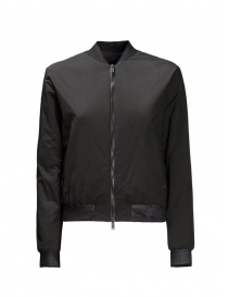 Womens jackets online: Monobi HD cotton tech hybrid black bomber
