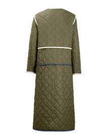 Monobi cappotto imbottito trasformabile verde