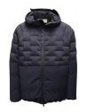 Monobi navy blue down jacket with wool parts buy online 10825312 F 5020 BLUE NAVY