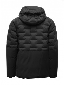 Monobi black down jacket with parts in wool price