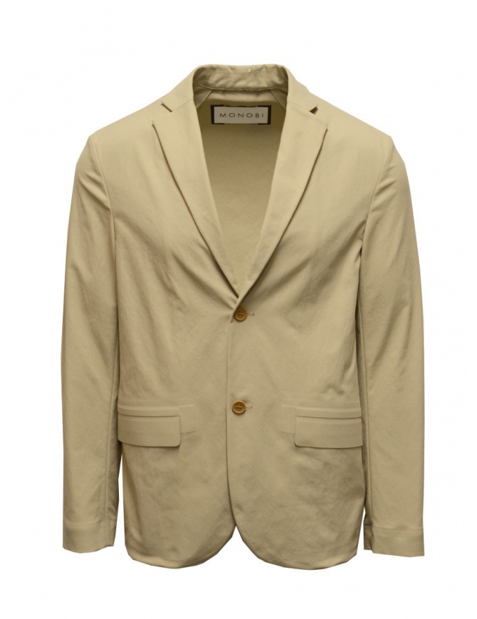 Monobi Biotex Travel blazer jacket in sand color 10657208 F 29135 SAND