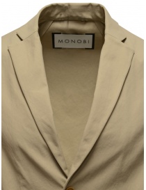 Monobi Biotex Travel giacca blazer color sabbia prezzo