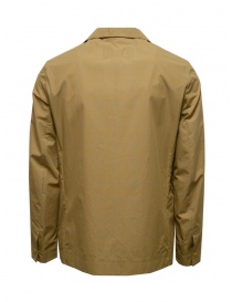 Monobi blazer beige a quadri azzurri