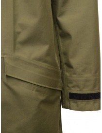 Monobi impermeabile in cordura verde militare cappotti uomo acquista online