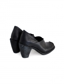 Black leather Guidi 2004 shoes buy online
