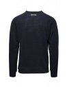 Monobi pullover in navy blue merino wool shop online men s knitwear
