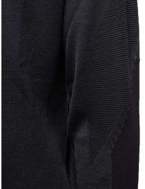 Monobi pullover in lana merino blu navy maglieria uomo acquista online