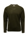 Monobi pullover in military green merino wool buy online 10891506 F 30036 MILITARY