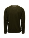 Monobi pullover in military green merino wool shop online men s knitwear