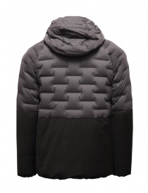 Monobi grey ddown jacket with wool parts