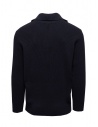 S.N.S. Herning Fendere maglione in lana blu con zip cortashop online maglieria uomo