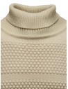 S.N.S Herning Fisherman maglione a collo alto bianco 175-00H U7231 NATURAL WHITE prezzo