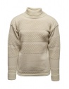 S.N.S Herning Fisherman maglione a collo alto bianco acquista online 175-00H U7231 NATURAL WHITE