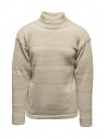 S.N.S Herning Fisherman white turtleneck sweater buy online 175-00H U7231 NATURAL WHITE