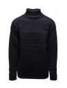 S.N.S. Herning Fisherman maglione blu navy a collo alto acquista online 175-00H U2019 NAVY BLUE