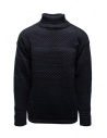 S.N.S. Herning Fisherman navy blue turtleneck sweater buy online 175-00H U2019 NAVY BLUE