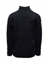 S.N.S. Herning Fisherman navy blue turtleneck sweater price