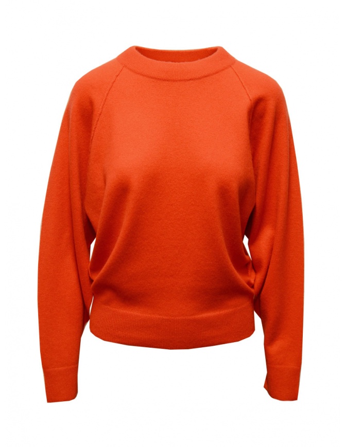 Dune_ lobster colored cashmere pullover 01 40 K24U ORANGE RED women s knitwear online shopping