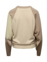 Dune_ beige-green color block cashmere pullover shop online women s knitwear