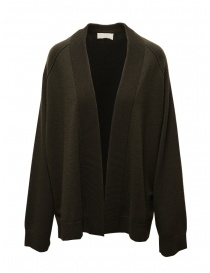 Womens cardigans online: Dune_ Assam black tea color cashmere cardigan