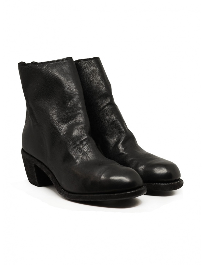 Guidi black leather ankle boot with zip 4006 CALF LINED BLKT womens shoes online shopping