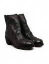 Guidi black leather ankle boot with zip buy online 4006 CALF LINED BLKT