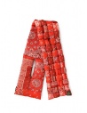 Kapital red padded keel weaving scarf buy online K2211XG520 RED