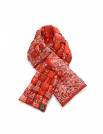 Kapital red padded keel weaving scarf buy online