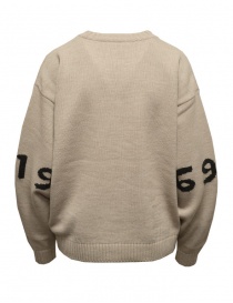 Kapital beige pullover with a cat on a guitar buy online