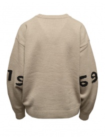 Kapital pullover beige con gatto su una chitarra acquista online