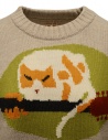 Kapital beige pullover with a cat on a guitar K2210KN111 BEIGE price