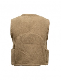 Kapital gilet in lana beige