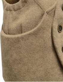 Kapital beige wool vest womens vests buy online