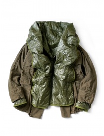 Kapital khaki quilted ring jacket buy online
