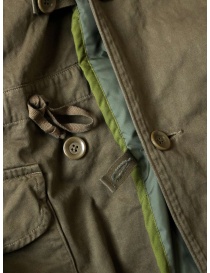 Kapital khaki quilted ring jacket buy online price
