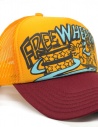 Kapital Free Wheelin yellow and red cap shop online hats and caps