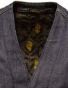 Kapital denim vest lined in wool price K2210SJ088 IDG shop online