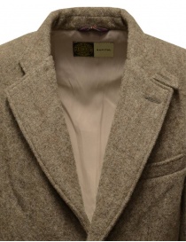 Kapital short coat in beige wool mens coats buy online