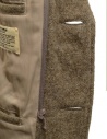 Kapital short coat in beige wool shop online mens coats